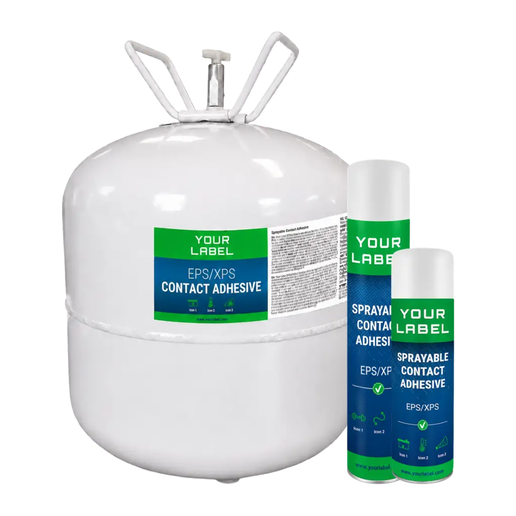 EPS-XPS Spray Contact Adhesive in canister and aerosol