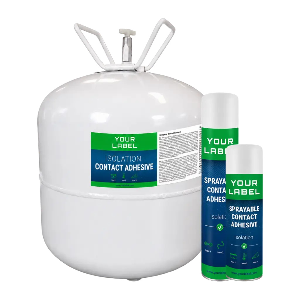 Isolation Contact Adhesive in canister and aerosol