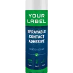 Heat-resistant spray adhesive in aerosol 500 ml.