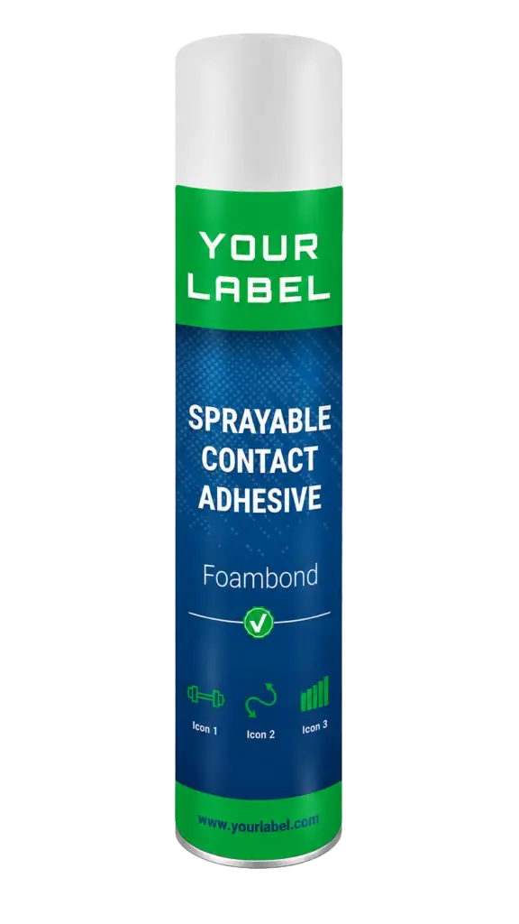 Foam polyurethane adhesive for insulation